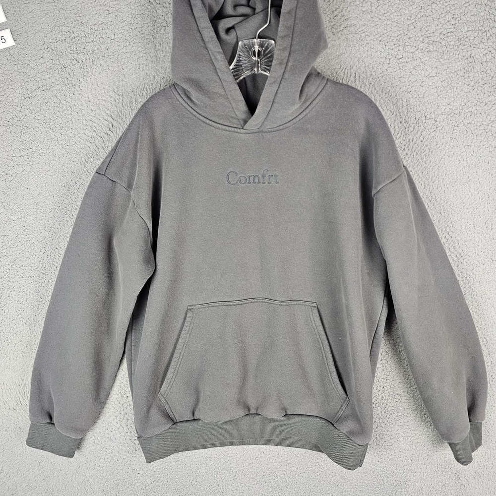Comfrt Signature Hoodie Men's Large Fleece Lined Streetwear Long Sleeve Pullover